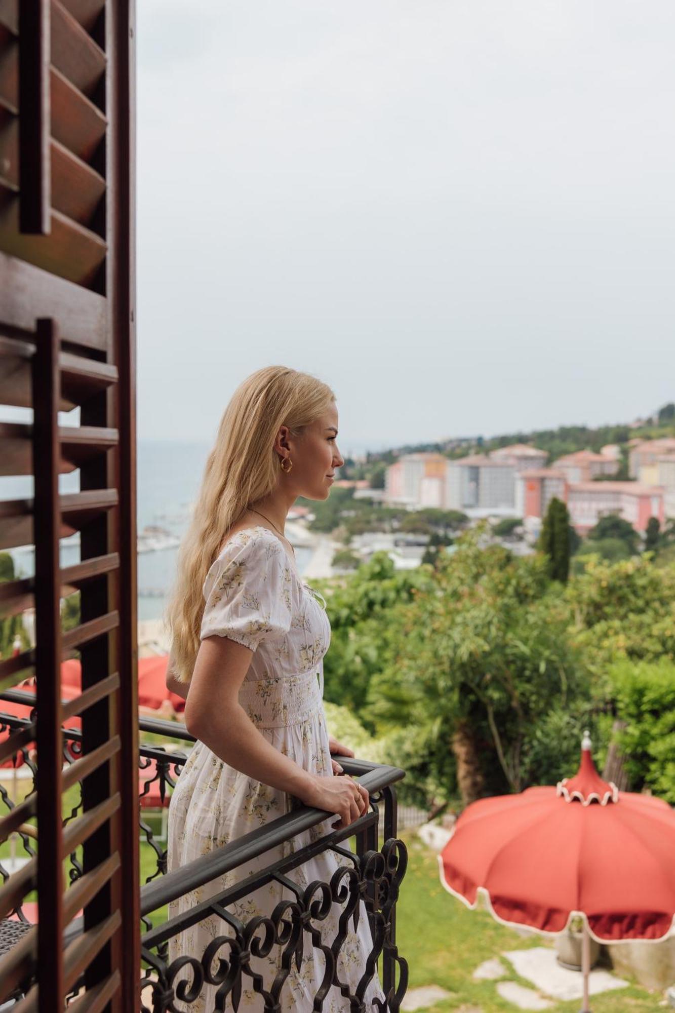 Villa Bellevue Portoroz-Portorose Buitenkant foto
